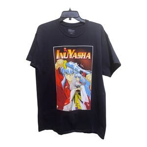 InuYasha x Sesshomaru Anime Graphic‎ T-Shirt Black XL VIZ Media ©2009 (Licensed)